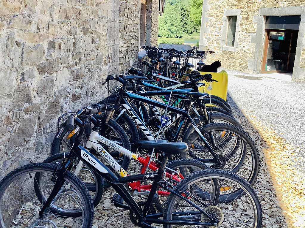 vélos activité séminaire Ardennes française